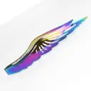 PINZA 23CM ANIMALESYS ALA MULTICOLOR