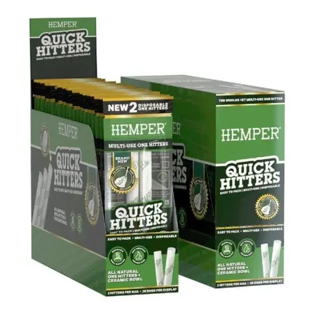 PIPA QUICK HITTER HEMPER NATURAL (2x20)