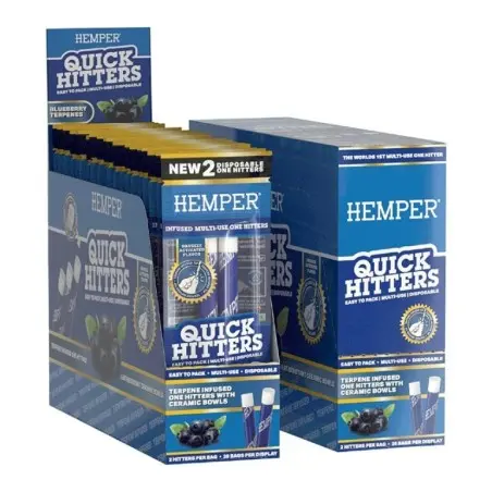 PIPA QUICK HITTER HEMPER BLUEBERRY (2x20)
