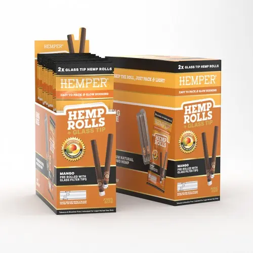 BLUNT PRELIADO HEMPER MANGO FILTRO CRISTAL (1X12)