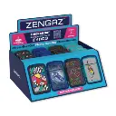 EXP. 16 ENCENDEDORES JET ZENGAZ RECARGABLE ZL-12 SURTIDOS (SERIE 3)