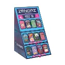 EXP CUBE DISPLAY MIX 48 ENCENDEDORES JET ZENGAZ ZL-12 RECARGABLE (SERIE 22) (TURBO)