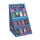 EXP CUBE DISPLAY MIX 48 ENCENDEDORES JET ZENGAZ ZL-12 RECARGABLE (SERIE 25) (TURBO)