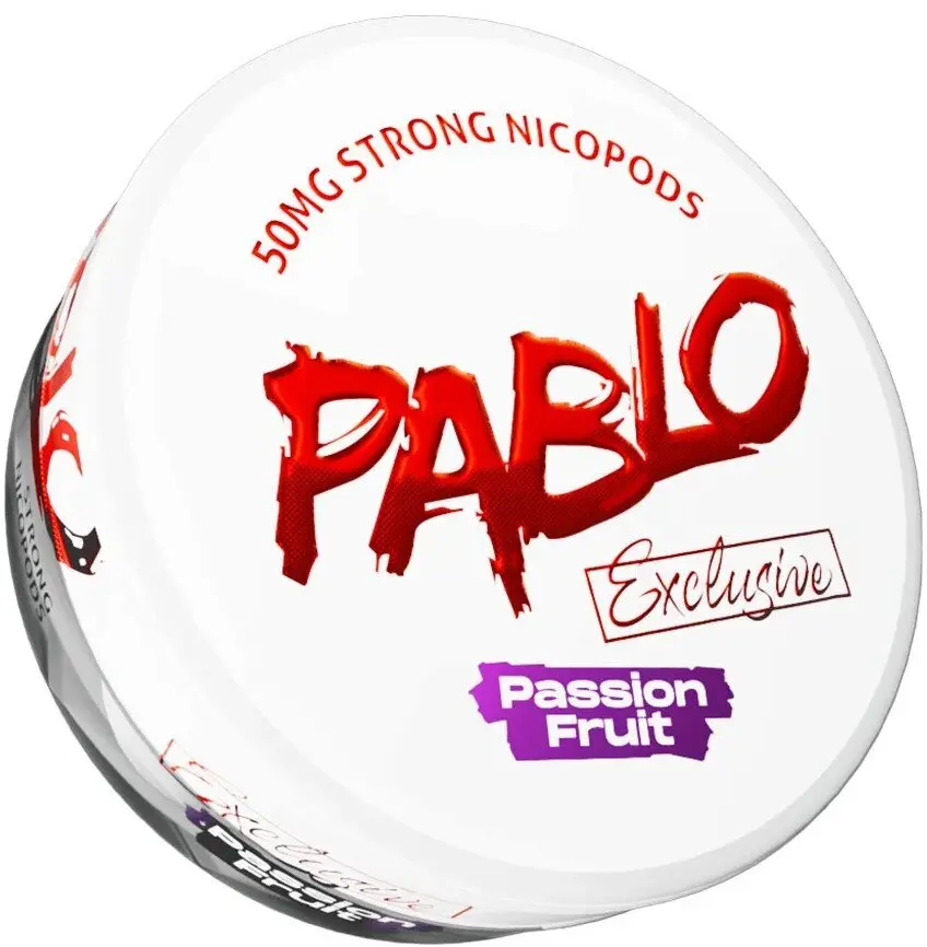 PACK 10 PABLO EXCLUSIVE PASSION FRUIT 50MG (FRUTA DE LA PASION)