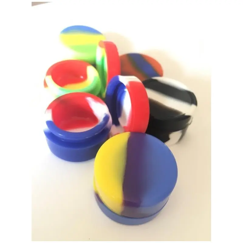 CONTENEDOR SILICONA PARA BHO 7ML (COLORES VARIADOS)
