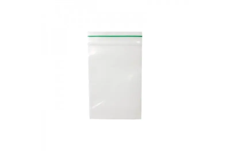 PACK 100 BOLSAS ZIP HERMETICAS 70X100 MM  - 0,05MM 
