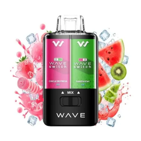 WAVE SWITCH BUD VAPE 40K CHICLE FRESA ICE SANDIA KIWI ICE 0MG