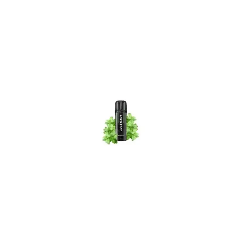 CARGA POD VAPER LOST MARY TAPPO MENTHOL 20MG (MENTA)