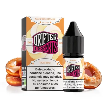 LIQUIDO DRIFTER BAR SALTS CREAM DONUT 10MG 10ML