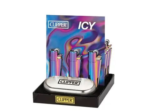 EXP 12 CLIPPER METAL LARGUE  ICY COLORS 2