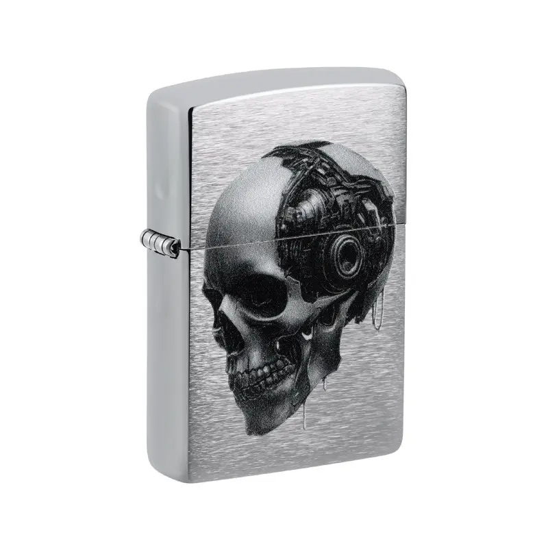 ZIPPO 200 ZIPPO CYBER SKULL DESING