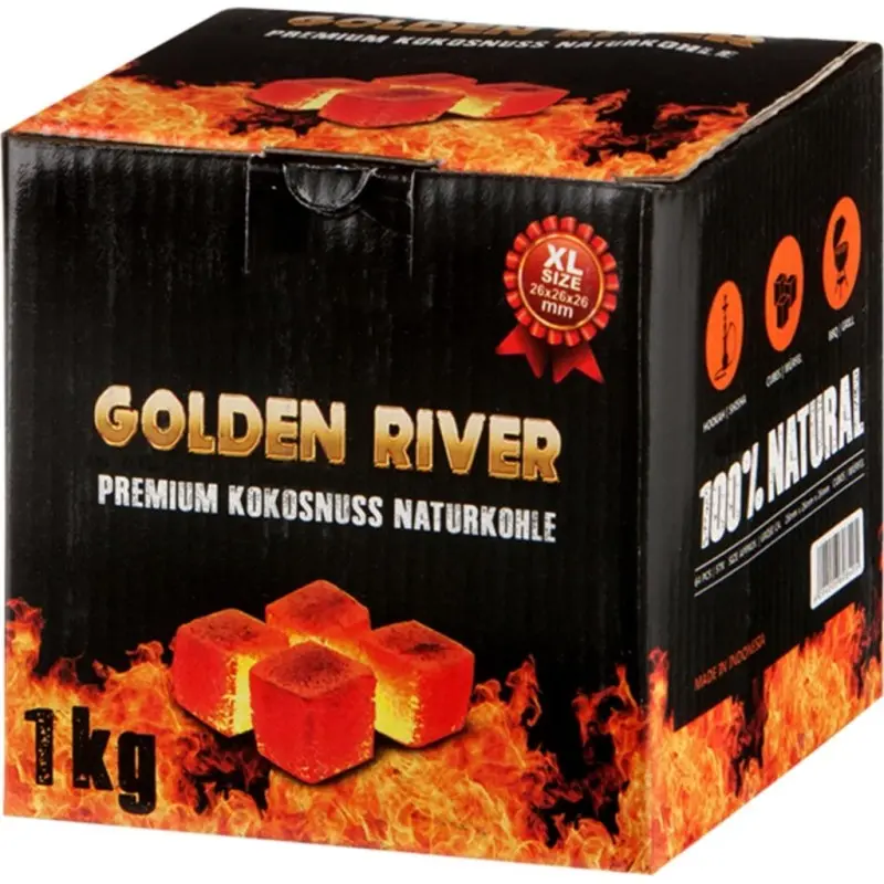 CARBON GOLDEN RIVER PREMIUM 1KG (26X26X26)