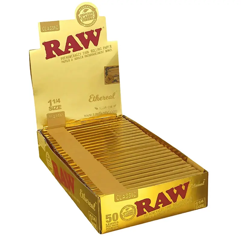 PAPEL RAW ETHEREAL 1.1/4 BOX 24 (50)