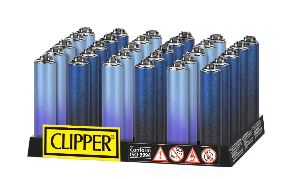 EXP 30 ENC CLIPPER FUNDA METAL MICRO BLUE GRADIENT