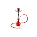 SHISHA ATOMIC FIRST ROJA 45CM (2 MANGUERAS)