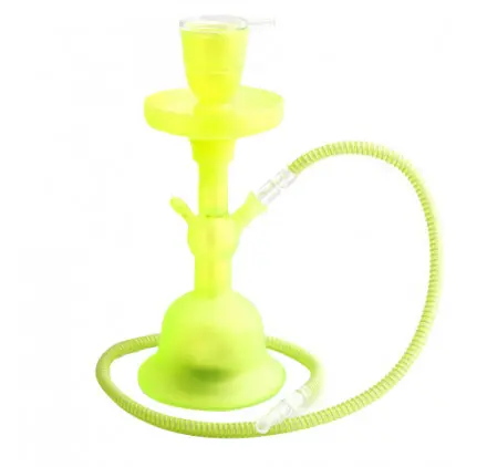 SHISHA ATOMIC GLASS VERDE 35CM (1 MANGUERA) + KIT