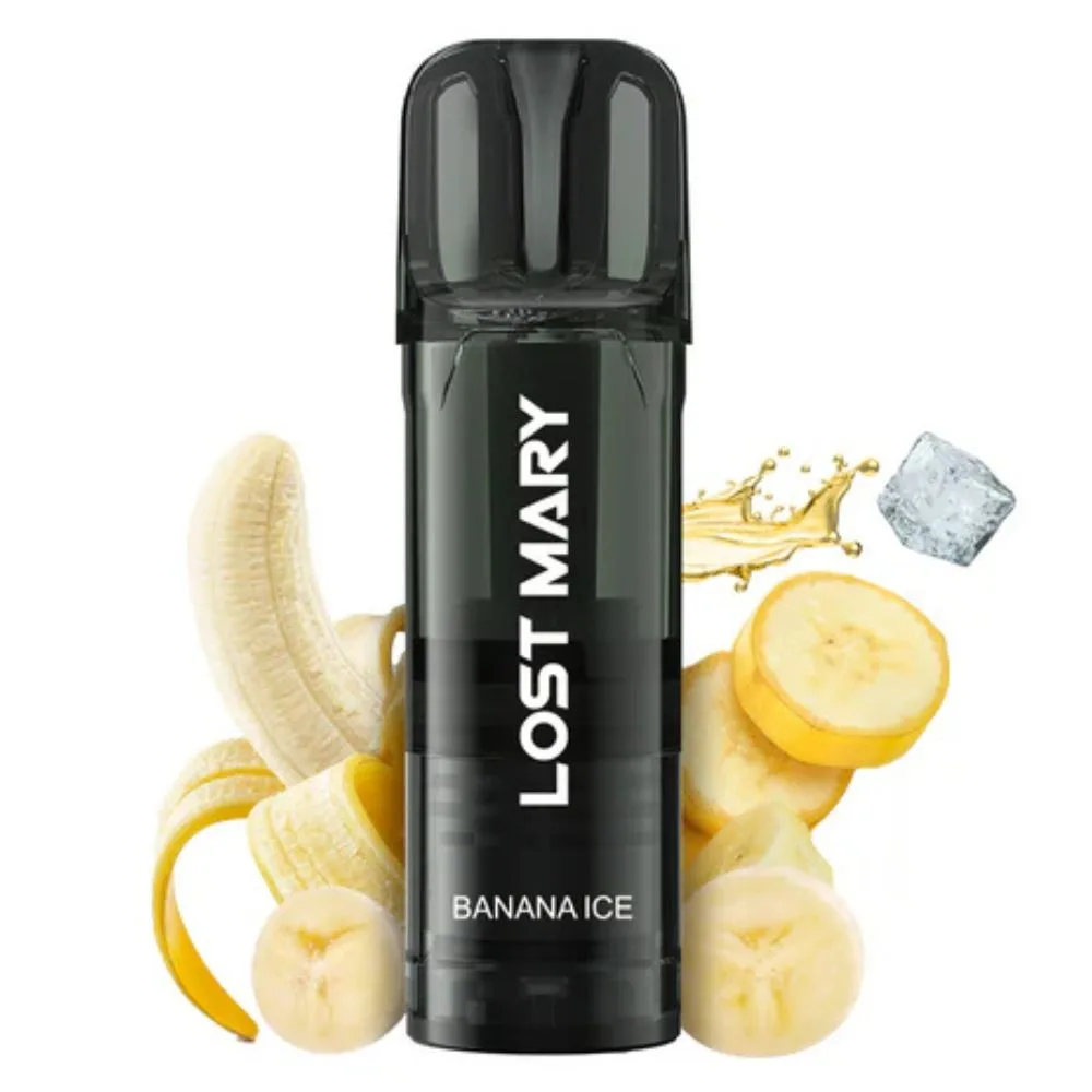 CARGA POD VAPER LOST MARY TAPPO BANANA ICE 20MG (PLATANO)