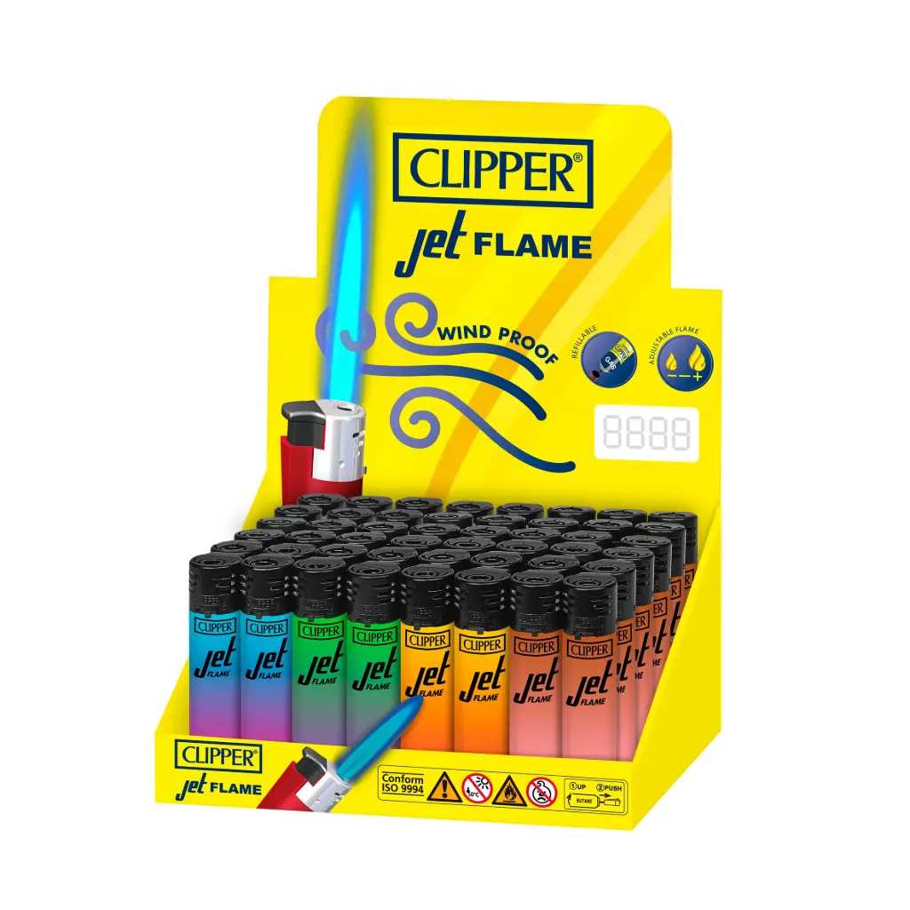 EXP 48 CLIPPER JET FLAME METALLIC GRADIENT 12 (TURBO)