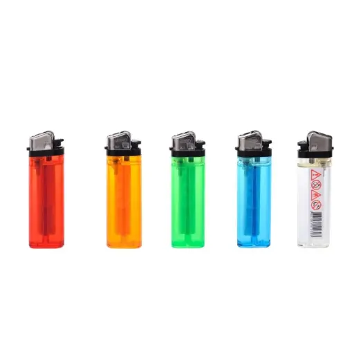 [40009488] ENCENDEDOR PIEDRA TRANSPARENTE (5 COLORES)