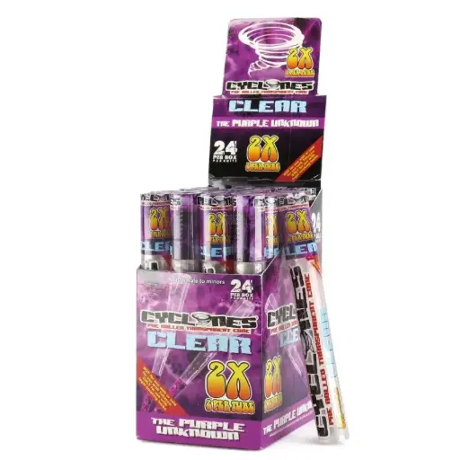 [11986] CYCLON KLEAR PURPLE UNKNOWN (78MM) (2X24)