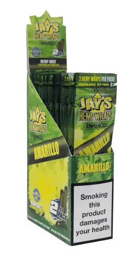 [14231] BLUNT HEMP TERPENOS AMARILLO JUICY JAY'S (25X2) (TARTA DE LIMÓN)