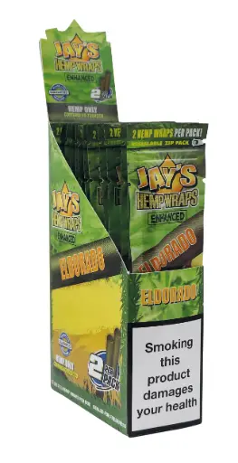 [14232] BLUNT HEMP TERPENOS EL DORADO JUICY JAY'S (25X2) (BATIDO DE PIÑA)