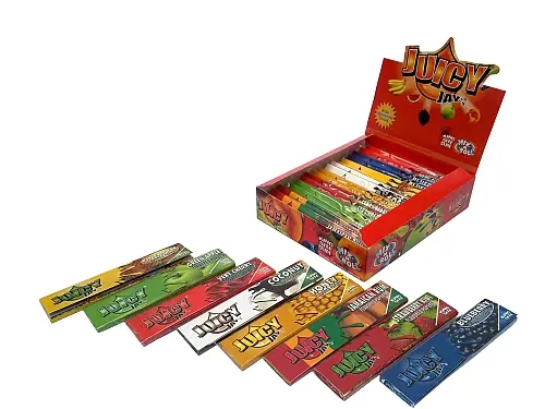 [JJ011] PAPEL JUICY JAY'S SLIM MIX DE SABORES (110MM)(24)