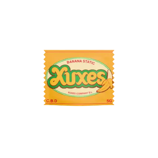 [XUXES-35] BOLSA HASH CBD XUXES BANANA STATIC 5GR