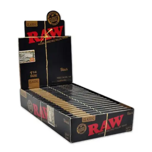 [13839] PAPEL RAW BLACK 1.1/4 (1X24)
