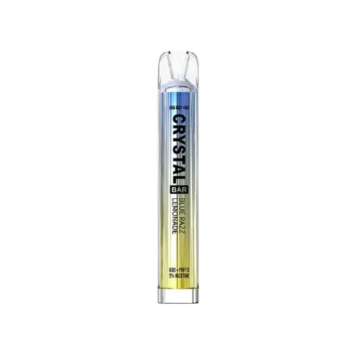 [CR-21] PACK 10 VAPER DESECHABLE SKE CRYSTAL BAR BLUE RAZZ LEMONADE 20MG (LIMONADA CON FRAMBUESAS AZULES)