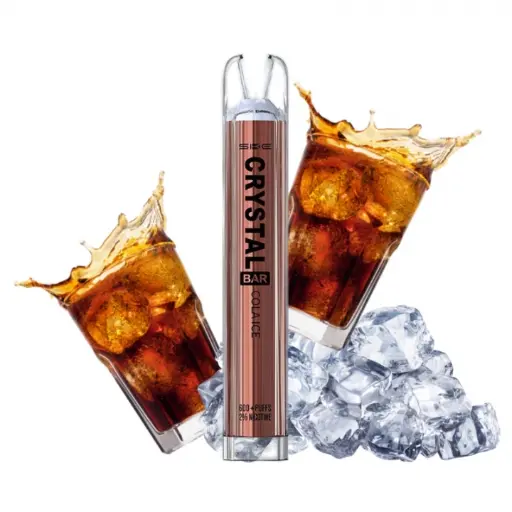 [CR-23] PACK 10 VAPER DESECHABLE SKE CRYSTAL BAR COLA 20MG (COLA)