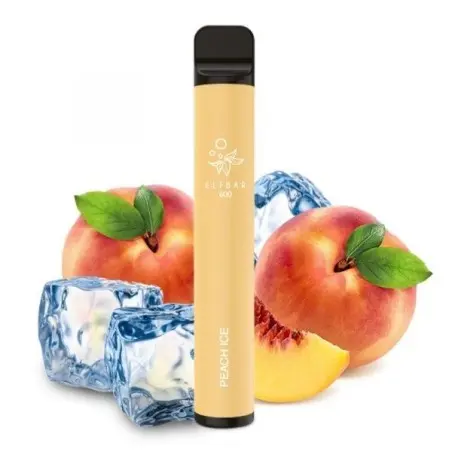 [EB-13] PACK 10 VAPER DESECHABLE ELFBAR PEACH ICE 20MG (MELOCOTÓN)