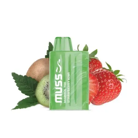 [MUSS-13] VAPER DESECHABLE MUSS MARMOL 700 STRAWBERRY KIWI (FERSA Y KIWI)