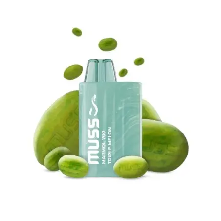 [MUSS-15] VAPER DESECHABLE MUSS MARMOL 700 TRIPLE MELON