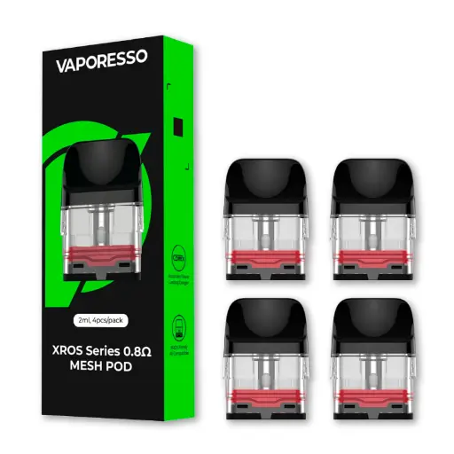 [99665509] RECAMBIO VAPORESSO 2.0 XROS SERIES REPLACEMENT COREX 2.0 0.8 Ohm (PACK DE 4)