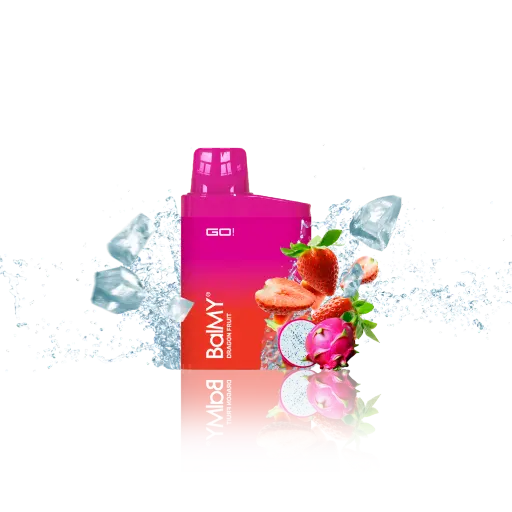[BC-24] VAPER DESECHABLE BALMY GO CRYSTAL 20MG DRAGON FRUIT (FRUTA DEL DRAGÓN)