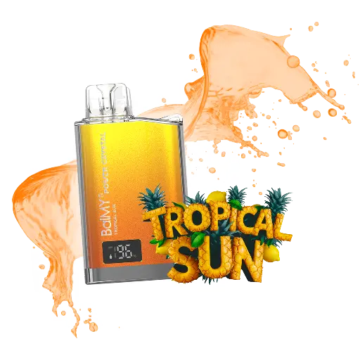[BC-32] VAPER DESECHABLE BALMY GO CRYSTAL 20MG TROPICAL SUN (PIÑA Y LIMON)