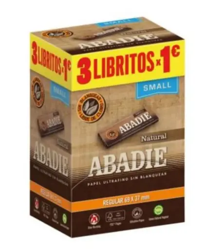 [128116] EXP ABADIE MED NATURAL  REGULAR 70MM  240 DISPENSADOR 3x1