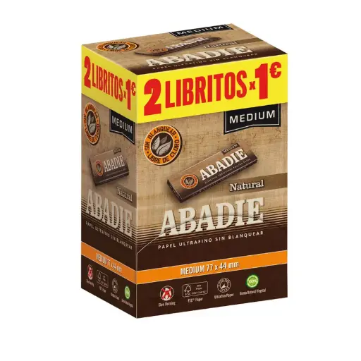 [128117] EXP ABADIE MED NATURAL 78MM  200 DISPENSADOR 2x1