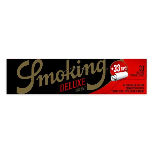 [53001] PAPEL SMOKING DELUXE KING SIZE + TIPS (110MM) (24)