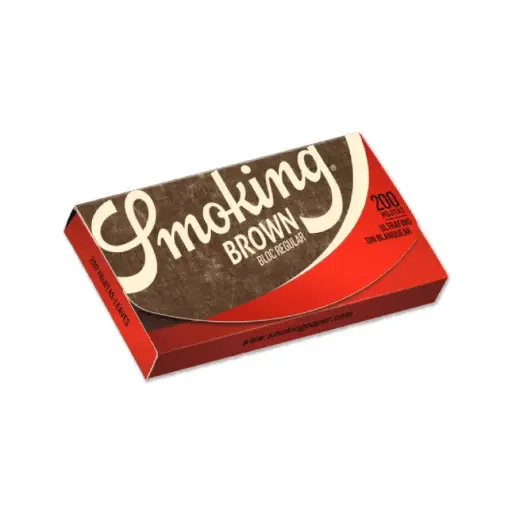 [54137] PAPEL SMOKING BROWN 200 (70MM)(20)