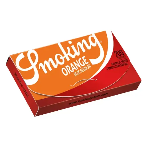 [53043] PAPEL SMOKING ORANGE 200 (70MM)(20)