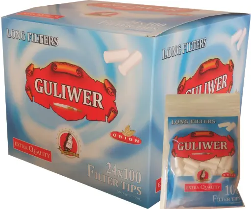[100513] FILTROS GULIWER 100 REGULAR LONG (8MM) (24X100)
