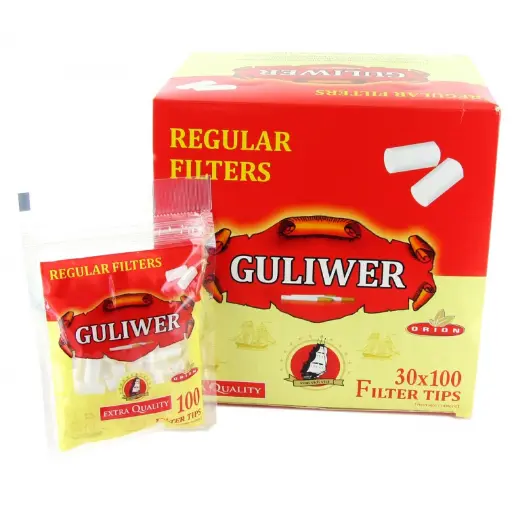 [GW15] FILTROS GULIWER 100 REGULAR (8MM) (30X100)