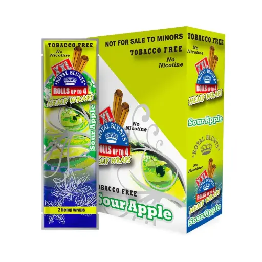 [XXL09] BLUNT HEMPaRILLO SOUR APPLE XXL (MANZANA) (25X2)