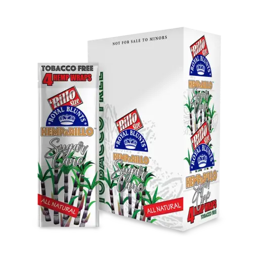 [4BH13] BLUNT HEMPaRILLO SUGAR CANE (CAÑA DE AZÚCAR) (15X4)