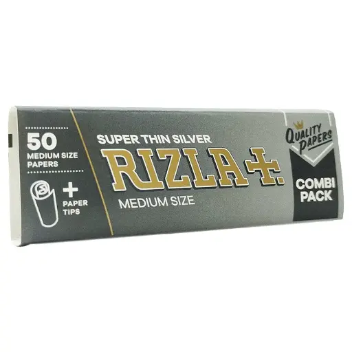 [500059] PAPEL RIZLA PLATA R1,1/4 + TIPS  (24)