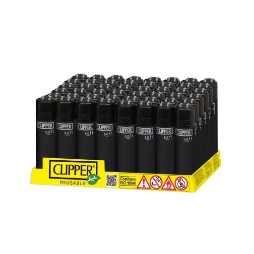 [CP2A202] EXP 48 CLIPPER MICRO SOFT TOUCH ALL BLACK