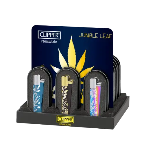 [CM3S165] EXP 12 CLIPPER METAL JUNGLE LEAFS