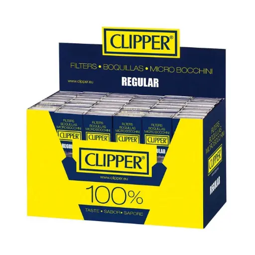 [VF0043] EXP 48 CAJITAS X 10 BOQUILLAS CLIPPER REGULAR